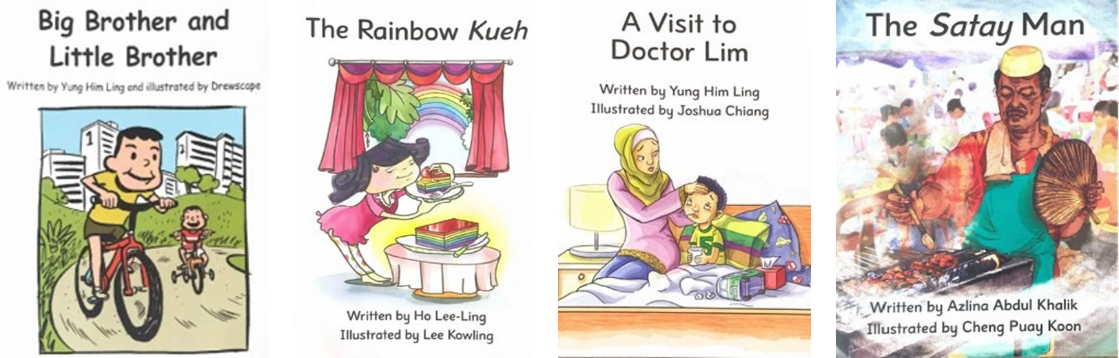 covers of selected EL big books